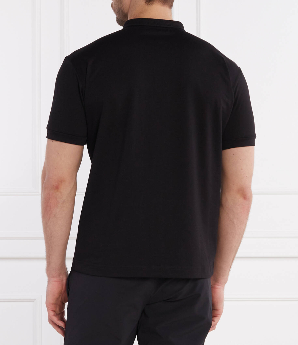 Поло EA7 - черный(3DPF06 PJUVZ)