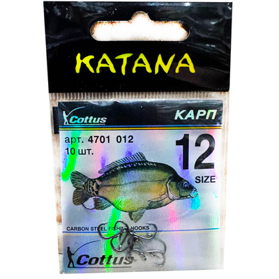 Крючки КАТАНА SIZE 12