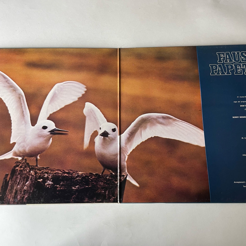 Винтажная виниловая пластинка LP Fausto Papetti Фаусто Папетти Sax 24 Raccolta (Италия 1977)