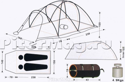 Палатка KingCamp Expedition 2