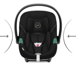 Коляска Cybex Talos S Lux BLK complete Aton S2 Moon Black 3 в 1 Moon Black с дождевиками