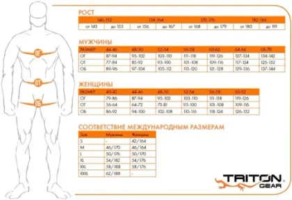 Костюм женский Triton Gear "Wild" (Сорочка, Лес)