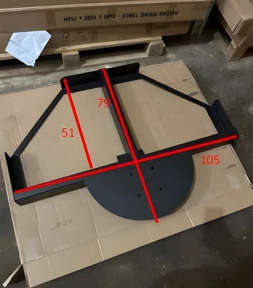 Зонт профессиональный Venere, 250х250 см, слоновая кость