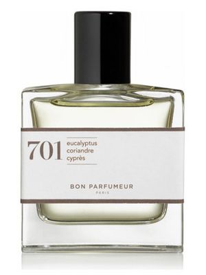 Bon Parfumeur 701 eucalyptus, amber, white wood