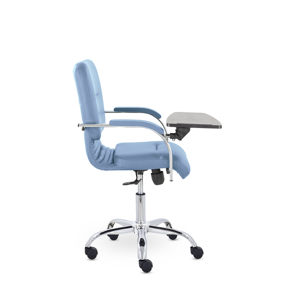 Кресло Самба Люкс GTP TG СН soft S-0420 (светло-голубой) со столиком