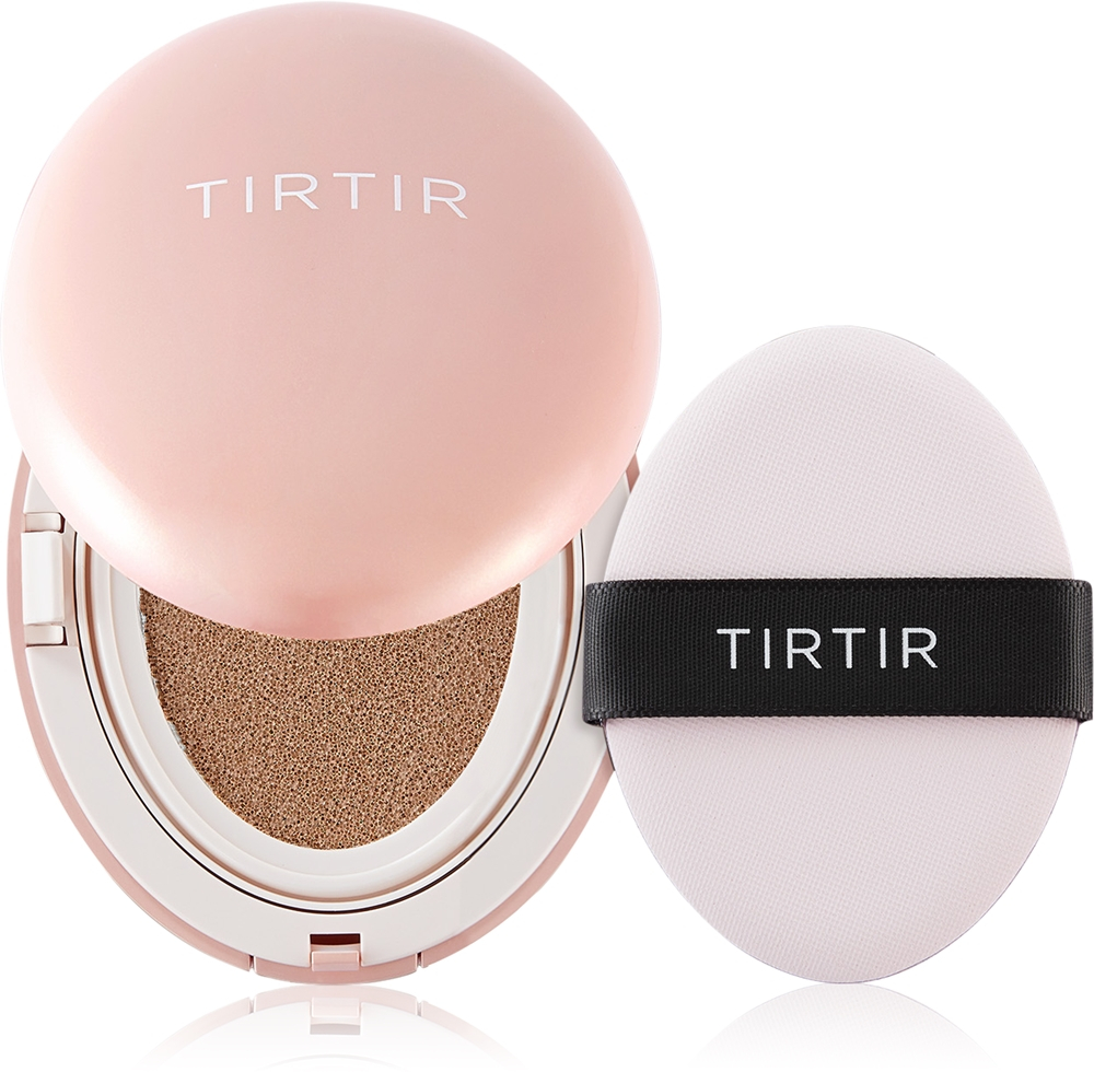 TIRTIR Mask Fit Aura Cushion Mini - Матирующий макияж в губке оттенок 35N Walnut, 4 g
