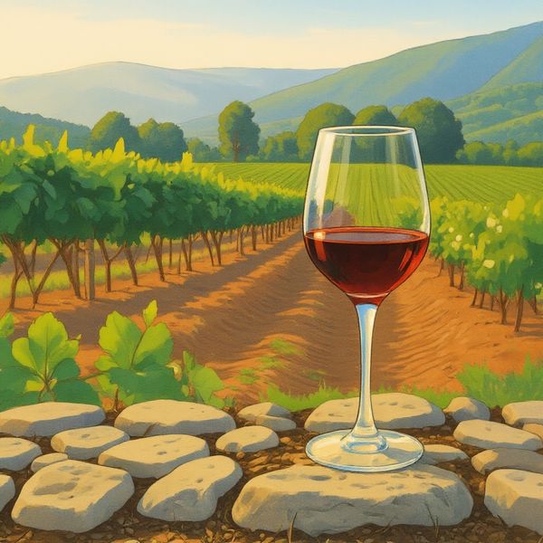 11.02/19-00 Бокал с минеральным шлейфом 11.02/19-00 Бокал с минеральным шлейфом