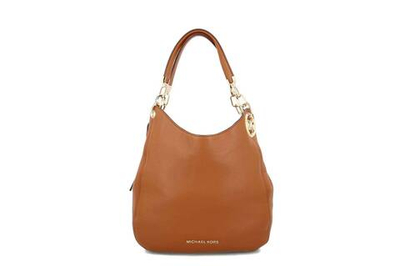 Кожаная сумка хобо lilie Michael Kors - янтарный(30T9G0LE3L)