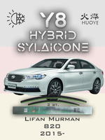 Щетки стеклоочистителя HUOYE Y8 550/450 мм на Lifan Murman | Hook/J-Hook