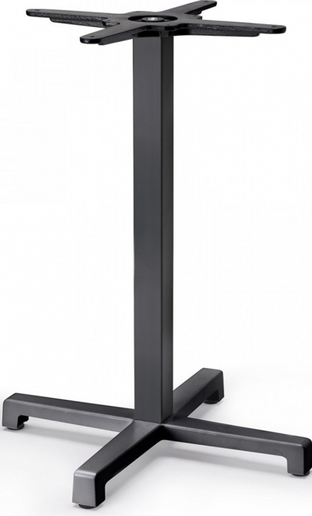 Стол ламинированный обеденный Scab Design Cross, антрацит, цементный