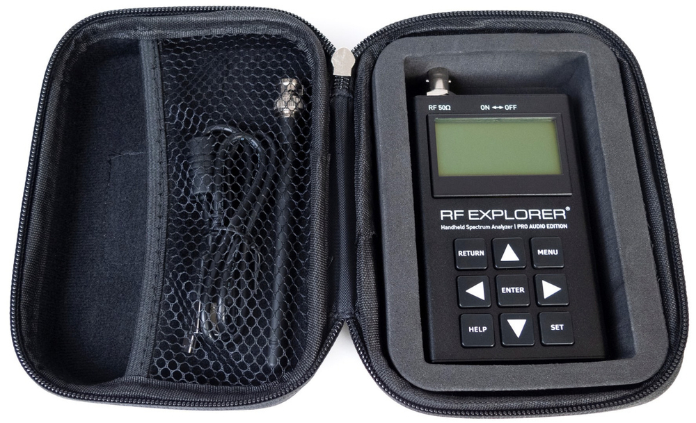 RF VENUE RF Explorer Pro Audio Edition компактный анализатор спектра, диапазон 15-2700 MHz