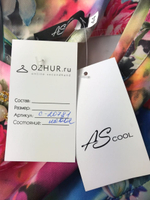 Платье с ярким принтом ASCOOL 44 размер, новое
