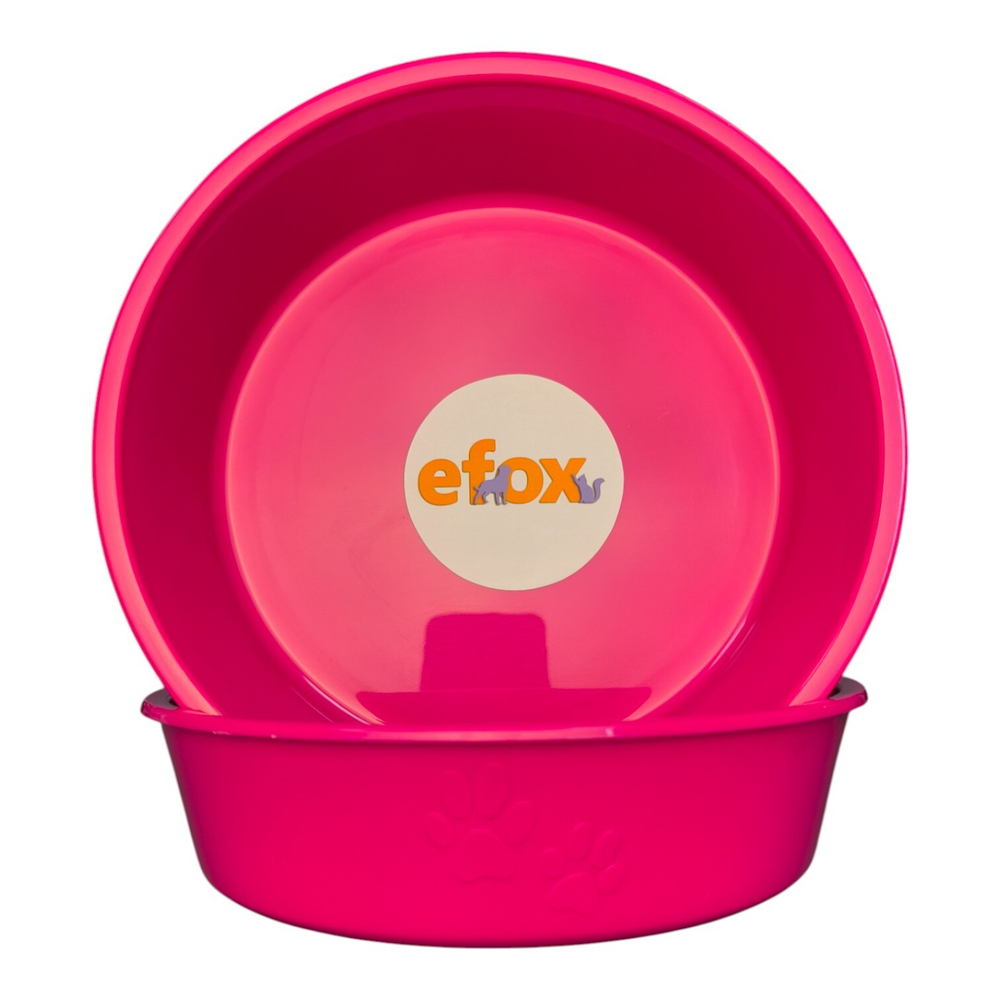 Миска "efox" для питомцев из пластика, форма чаша