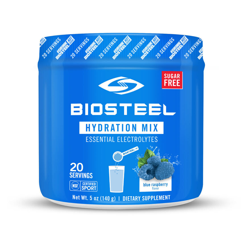 Изотоник Biosteel Hydration Mix Малина-Голубика, 140 г