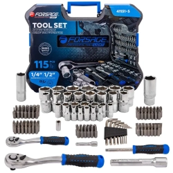 Набор инструментов 115пр. 1/4''1/2''6гр Forsage LIGHT F LIGHT-41151-5