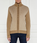 Хлопковый свитер h-daveto BOSS BLACK - бежевый(50519621)