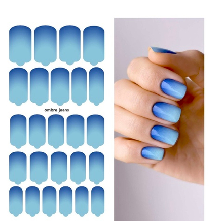 Пленки для маникюра Provocative Nails ombre geans