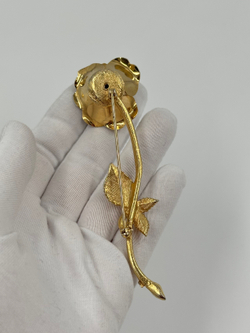Брошь Роза