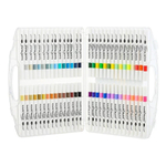 Маркер для скетчинга Basir, акриловый, белый корпус, 60 шт