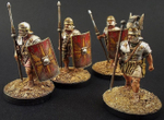 Early Imperial Roman Legionaries Advancing