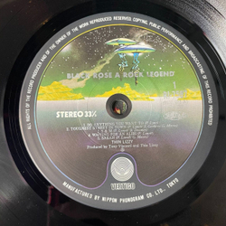 Винтажная виниловая пластинка LP Thin Lizzy Black Rose (A Rock Legend) (Japan 1979) (No Obi)