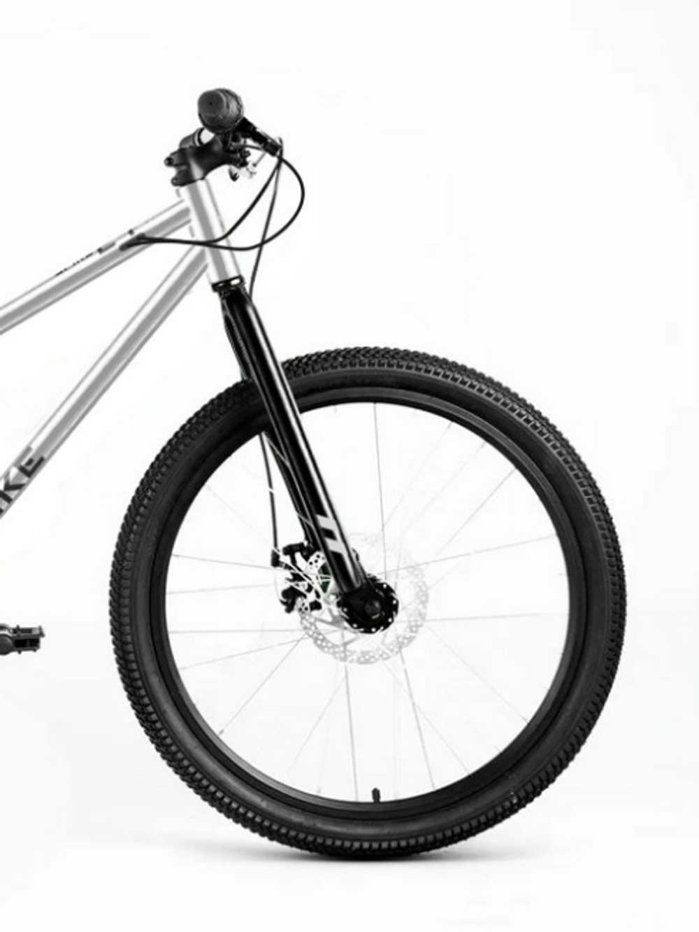 Велосипед 24" FORWARD SPIKE CX, рама 11" серебристый 2026