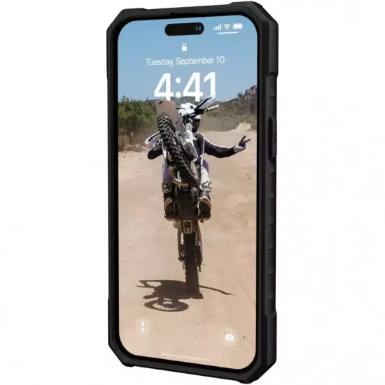 Чехол с поддержкой MAGSAFE Uag Plyo для iPhone 14 Pro Max 6.7", цвет тонированный (Ash)