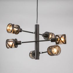 Citilux Гессен CL536165 Люстра подвесная поворотная Венге