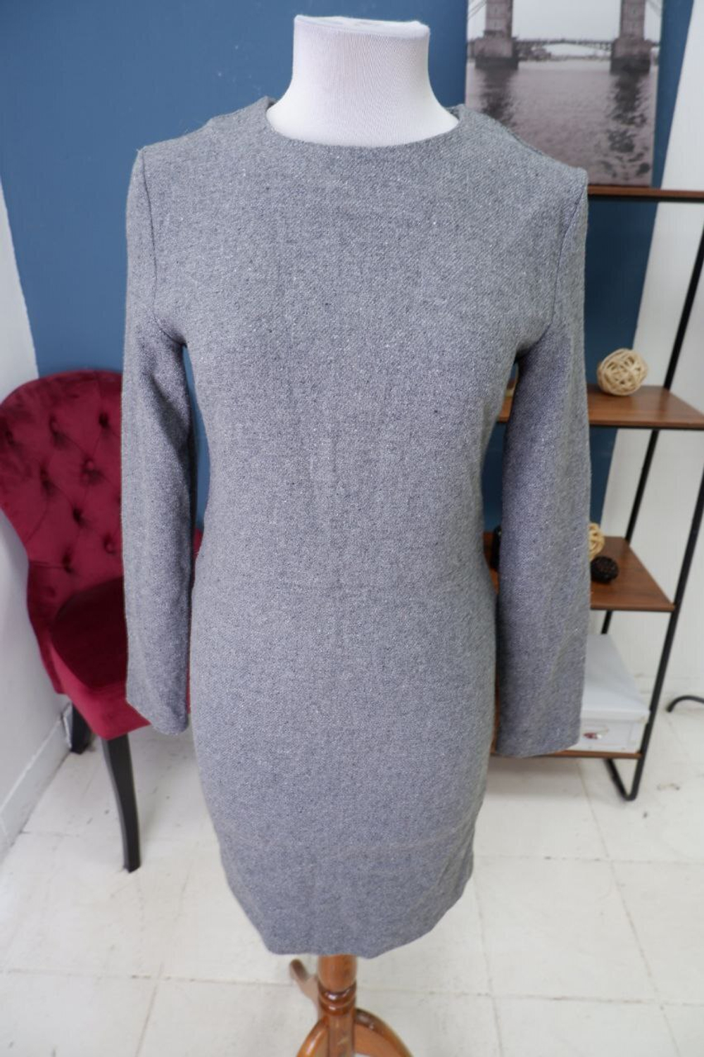 Платье White shop теплое 44 размер