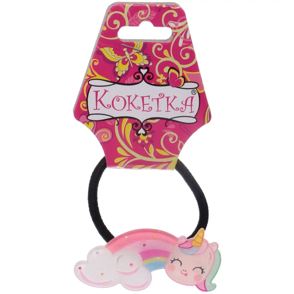 Резинка для волос 1 шт детская «Juiciness- Радуга», микс 6 цветов, d- 4 см