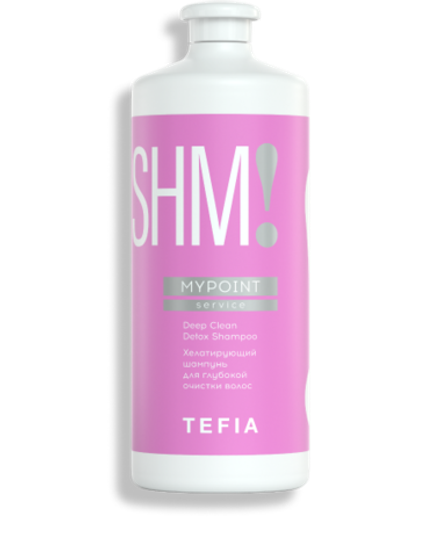 Tefia Mypoint Deep Clean Detox Shampoo - Хелатирующий шампунь для глубокой очистки волос, 1л