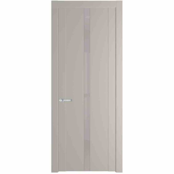 Межкомнатная дверь эмаль Profil Doors 1.8P сэнд стекло перламутровый лак