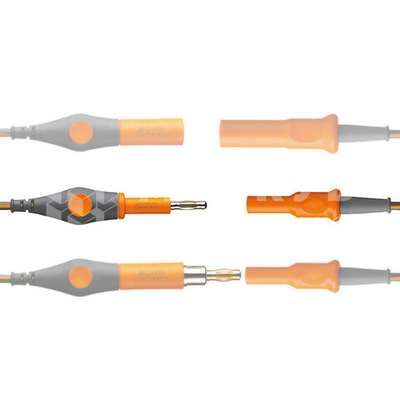 Кабель монополярный BOWA коннектор 4 мм, для 4 мм, длина 4,5 м