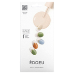 Edgeu, Perfect Gel, ногти в упаковке, ENA 711 античный френч, набор из 19 предметов
