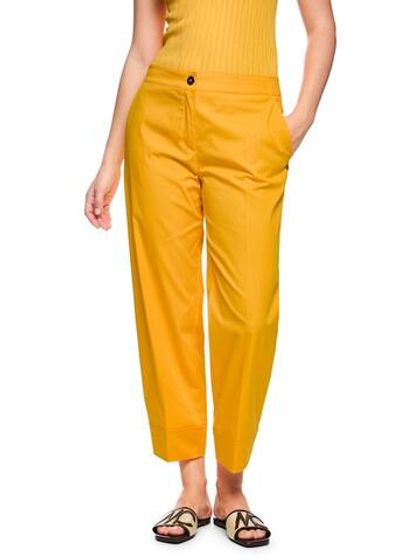 Marc Cain Брюки укороченные из хлопка