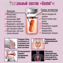 Сусталь комплекс для суставов в капсулах