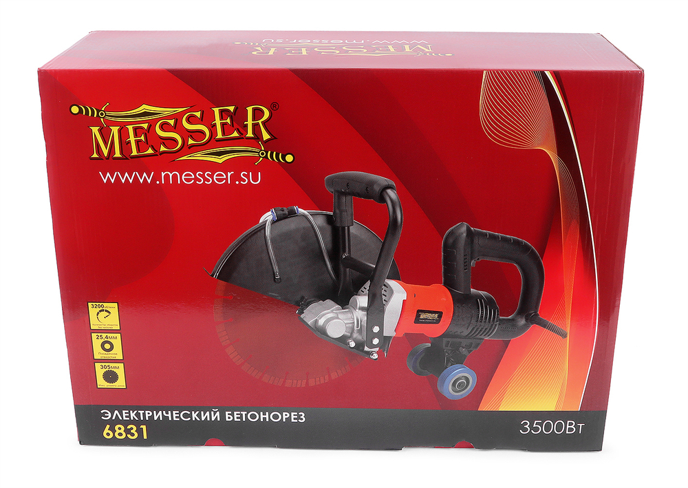 Электрический бетонорез MESSER 6831  3500Вт  305мм