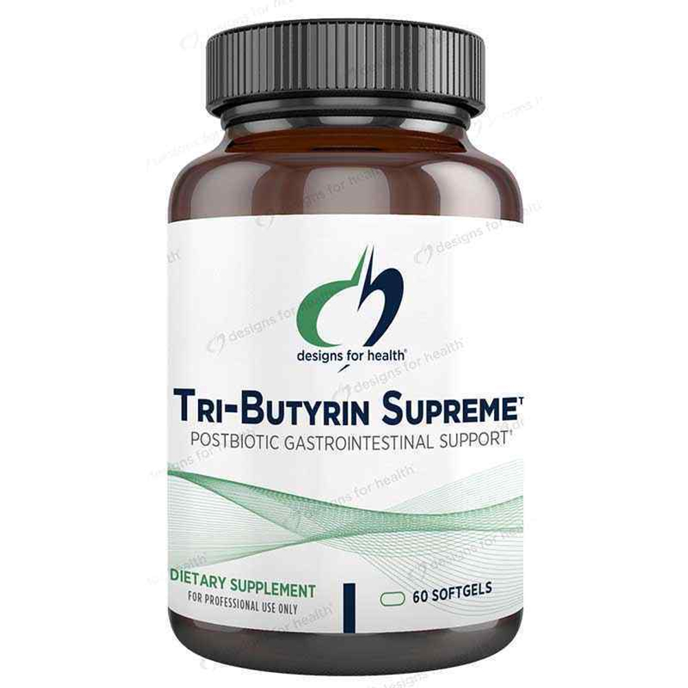 Designs For Health - Tri-Butyrin Supreme™ - 60 softgels