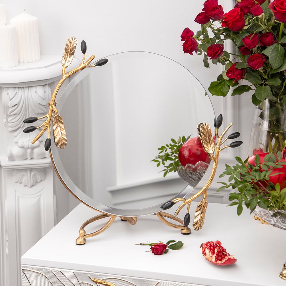 Настольное зеркало Oliva Branch (Олива Бранч) Найт Амбер