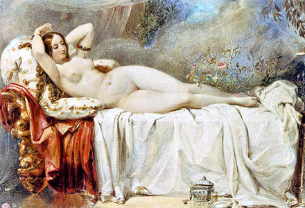 Edward Henry Corbould (1815-1905) - эротическое искусство британского художника Эдварда Генри Корбулда