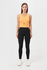 Топ с контрастным принтом