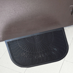 Коврик 45*75см придверный влаговпитывающий, черный