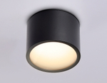 Светильник накладной TN6551 BK черный IP44 GX53 max 15W D82*60
