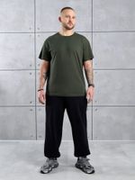 Фуфайка (футболка) мужская Джек-1 Виотекс ТЕМНО-ЗЕЛЕНЫЙ