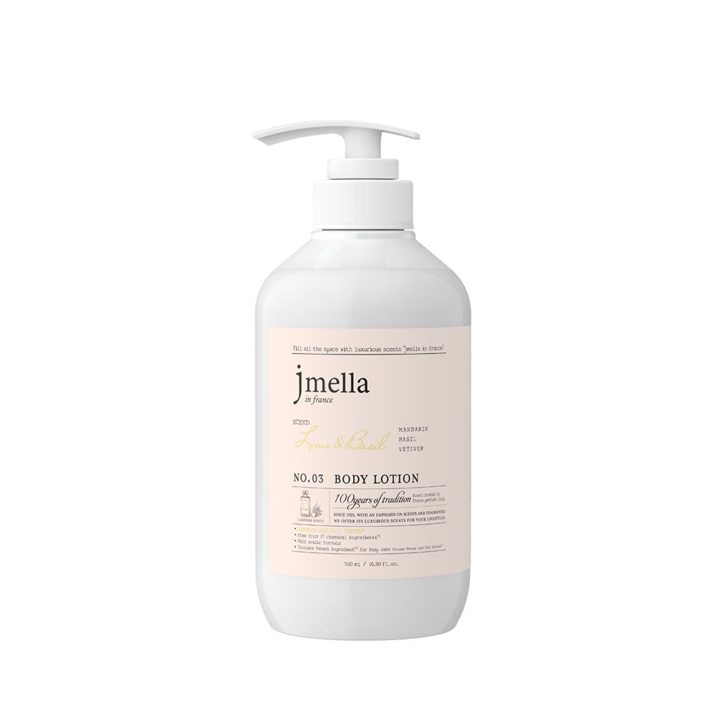 Лосьон для тела &quot;Лайм и базилик&quot; JMELLA In France Lime&amp;Basil Body Lotion 500 мл