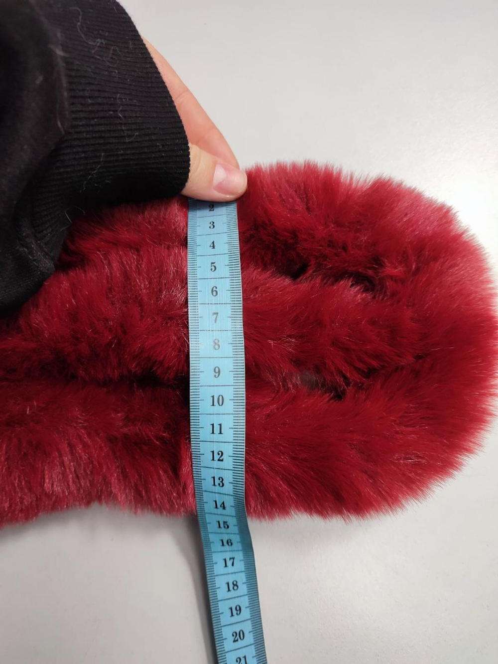 Шарф пушистый