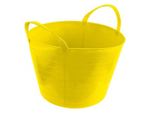 Ведро гибкое 33х31см 14л с ручками желтое