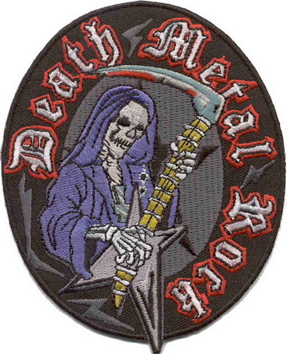 Нашивка Death Metal Rock