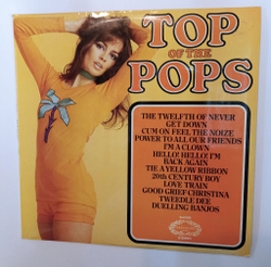 Винтажная виниловая пластинка LP The Top Of The Poppers Top Of The Pops Vol. 30 (UK 1973)