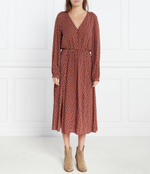 Платье Kari Multi Pepe Jeans London - бордовый(PL953419)